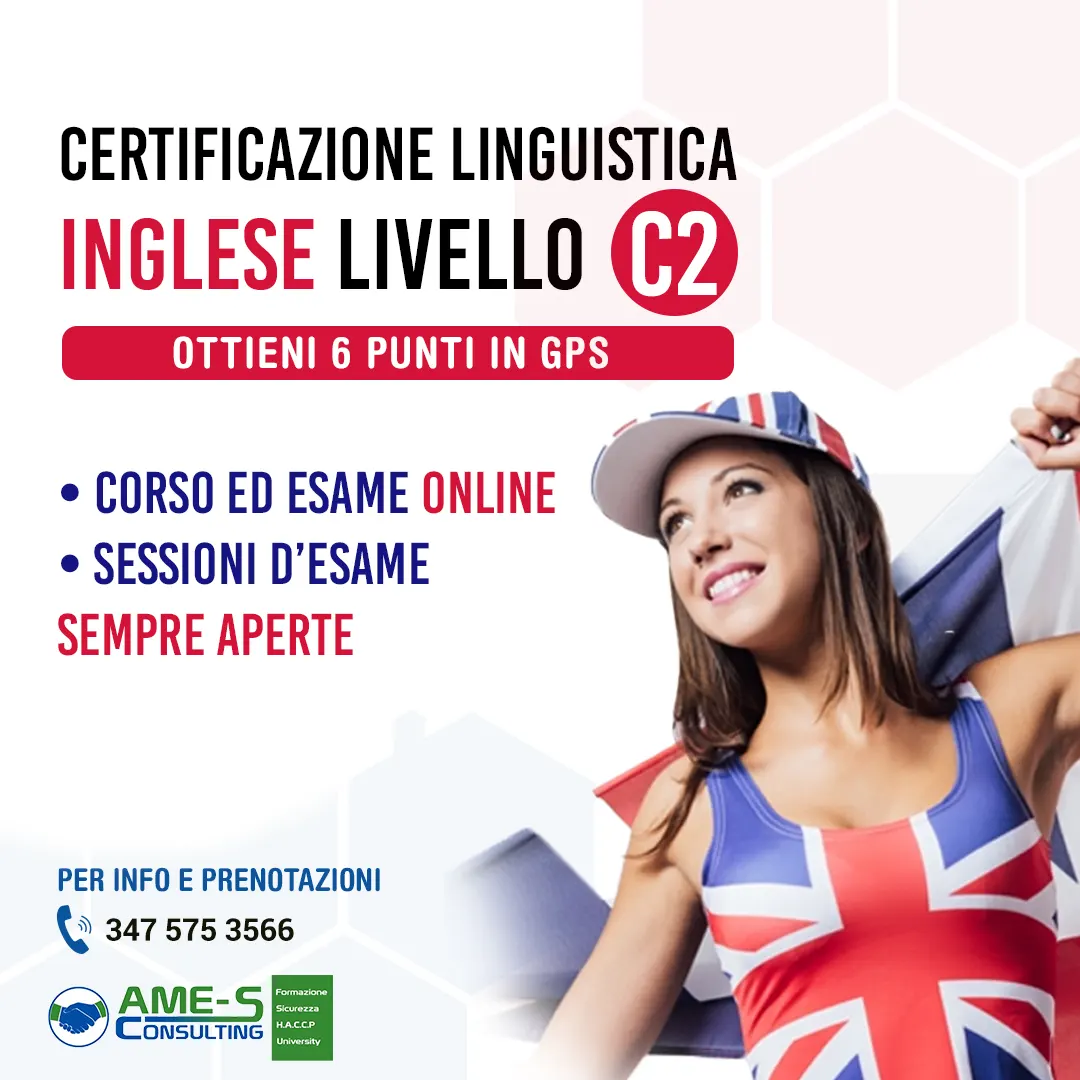 Certificazione Inglese C2 - British Institutes